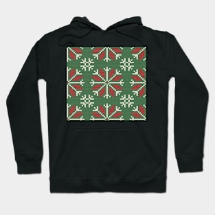 Knitted Christmas jacquard Hoodie